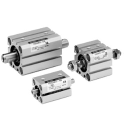 C(D)QSW, Compact Cylinder, Double Acting, Double Rod