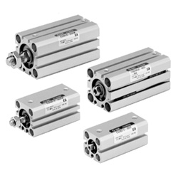 Compact Cylinder, Anti-Lateral Load Type CQS□S Series CDQSDS16-20DCM