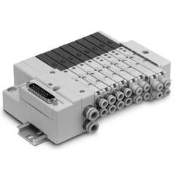 5-Port Solenoid Valve, Plug-In Type, Valve, SQ1000 Series SQ1131NR-51-C3-Q