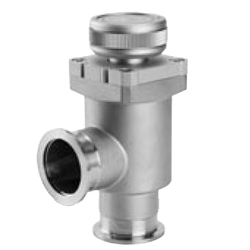 XM and XY, High Vacuum Valves, Stainless Steel, Angle and In-line Types XMH-25-XN1A