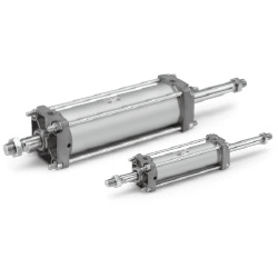 CA2W Series Air Cylinder, Standard Type: Double Acting, Double Rod (Standard / Heat Resistant) CA2WT100-60Z