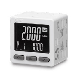3-Screen Digital Flow Monitor PFG300 Series