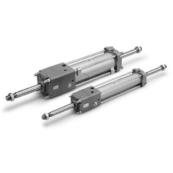 CNA2W Series Cylinder With Lock, Double Acting, Double Rod CNA2WB40-50-D