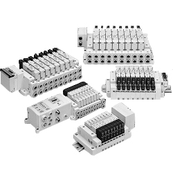 5-Port Solenoid Valve, SV1000 / 2000 / 3000 / 4000 Series Optional Parts SV2000-51D-18AR-C10
