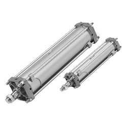 Air Cylinder With Improved Water-Resistance, Standard Type, Double Acting, Single Rod CA2 Series CA2B50TFR-400Z-XC68
