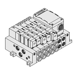 5-Port Solenoid Valve, VQ4000 Manifold T Kit (Terminal Block Enclosure Kit)