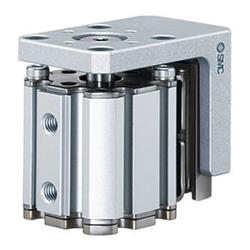 Compact Cylinder with Linear Guide, MXZ Series