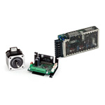 Controller Built-in Microstepping Driver &amp; Stepper Motor Set, CSA-UP With Power Supply Unit CSA-UP56D3-PS