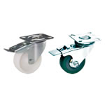 Medium Load Plate Type Double Brake Type Castors [SP13A] SP32C-80