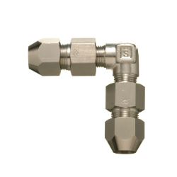Double Nut Type Fitting Union Elbow for Control Copper Pipes