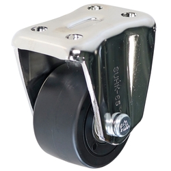 Stainless Steel Low Floor Castors for Heavy Loads SUHK