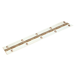 Continous Hinge Strips / cylinder countersinks / rolled / brass / bronzed / B-807 / TAKIGEN