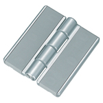 Flat hinges with cover / Oblong holes / plastic cover / Zinc die-cast / B-178 / TAKIGEN