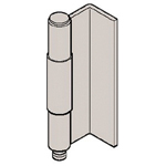 Stainless Steel Back Hinge with L Bend B-1521