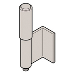 Stainless Steel L Type Back Hinge (2 Pipe) B-1520-A B-1520-A-6