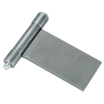 Pipe plug-in hinges / non-perforated / asymmetrical / rolled / steel / blank / B-543-B / TAKIGEN B-543-B-2(BA-60-5)