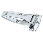 Door wing hinges / conical countersinks / zinc die-cast / chrome-plated / FB-760 / TAKIGEN