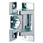 Lifting and lowering hinges / slotted holes / 60°, 180° / zinc die-cast / chrome-plated / FB-612 / TAKIGEN