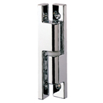 Corner hinges, plug-in / conical countersinks / zinc / mirror polished / FB-715 / TAKIGEN