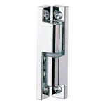 Corner hinges, plug-in / conical countersinks / stainless steel / mirror polished / FB-1716 / TAKIGEN