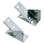 Flap hatch hinges / conical countersinks / rolled / stainless steel / barrel polished / B-1057-3 / TAKIGEN