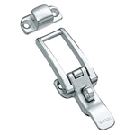 Stainless Steel Hatch Clip with Keyhole C-1297