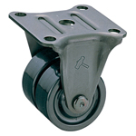 Dual Wheel Fixed Castors Without Stopper K-455R