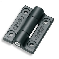 Torque hinges / resistance adjustable / POM / BP-150-1 / TAKIGEN BP-150-1-BLACK