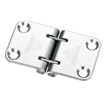 Multi-pivot hinges / tapered holes / 2-axis / rolled / 90°, 180° / stainless steel / barrel polished / B-1013 / TAKIGEN