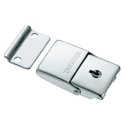 Stainless Steel Square Snap Lock with Key C-1083