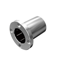 Linear ball bearings / round flange / stainless steel / LMF-M