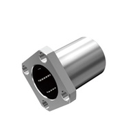 Linear ball bearings / square flange / stainless steel / LMK-M LMK10MUU