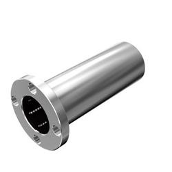 Linear ball bearings / round flange / steel / LMF-L LMF35L