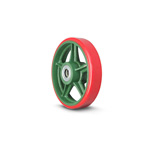 Wheel for Ductile Castors, Standard Type, Urethane Wheel ULB 125ULB