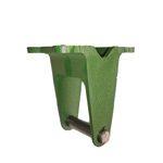 Ductile Caster Wide Type, Fixed Type Hardware TK