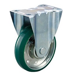 High Tensile Press-Made Urethane Castors with Fixed Hardware HTTUK150