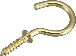 C Hook Suspension Bracket (Brass)