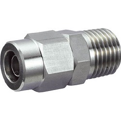 Stainless Steel Fitting Male Connectors TS402M