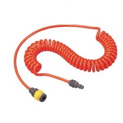 Urethane Coiled Hose (with Plastic Coupling)