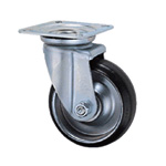 Dedicated Caster, Conductive Caster, Medium Load Plate Swivel Type W Series, WJ (GOLD CASTER)