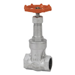 10K Type, Ductile Cast Iron Screw-in Gate Valve 10-DSR-N-15A