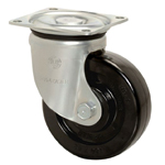 Heavy Class 100HB-P Truck Type Special Synthetic Resin Wheel with Roller Bearing for Heavy Weights (Packing Caster)