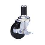 Standard Class 200s Cask Type Synthetic Rubber Wheel with Stopper (Packing Caster)