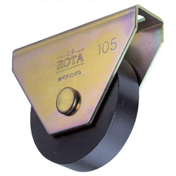 Rota Flat Type Heavy-Duty Iron Door Roller