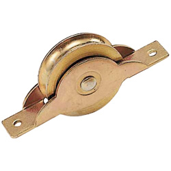 Iron Round Type Door Roller with Bearings
