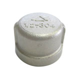 Stainless Steel Threaded Pipe Fitting Cap CA-65A-SUS