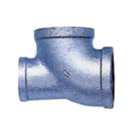 Fire-Protection Pipe Fittings, Three-way Unequal Diameter Tees BRT-50X25X25A-W