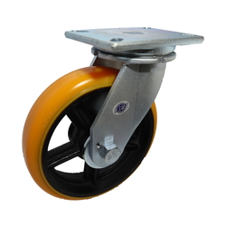 High Hardness Urethane Castors for Heavy Weights, Swivel Wheel (SDUJ Type) SDUJ200-ST-TL