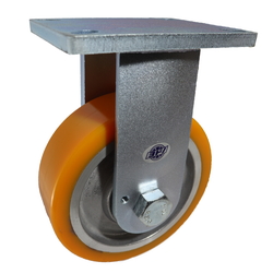 High Hardness Urethane Castors Fixed Wheel for Super Heavy Weights (HDUK Type)