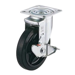RJ2-S Swivel Wheel Plate Type (With Stopper) RJ2-100GUS